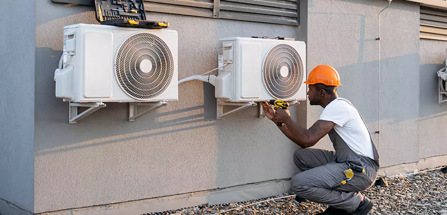 Central AC Outdoor Unit Cleaning in Santa Cruz