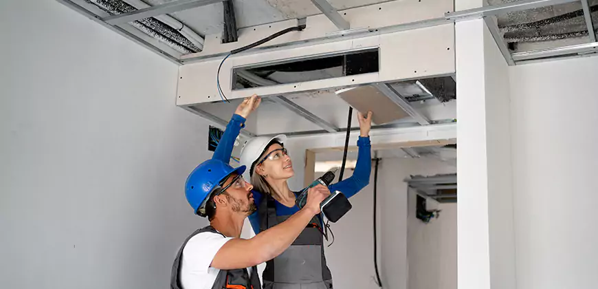 Duct Insulation and Condensation Repair in Santa Cruz