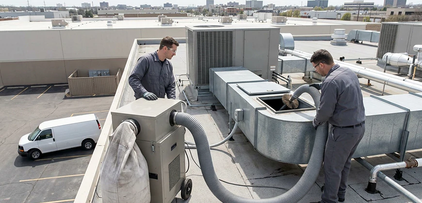 Commercial and Industrial Duct Cleaning in Santa Cruz