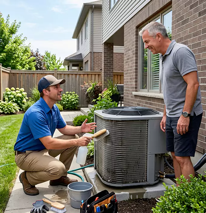 Why Santa Cruz, CA Homeowners Choose Santa Cruz HVAC Pros for Outdoor AC Unit Cleaning?